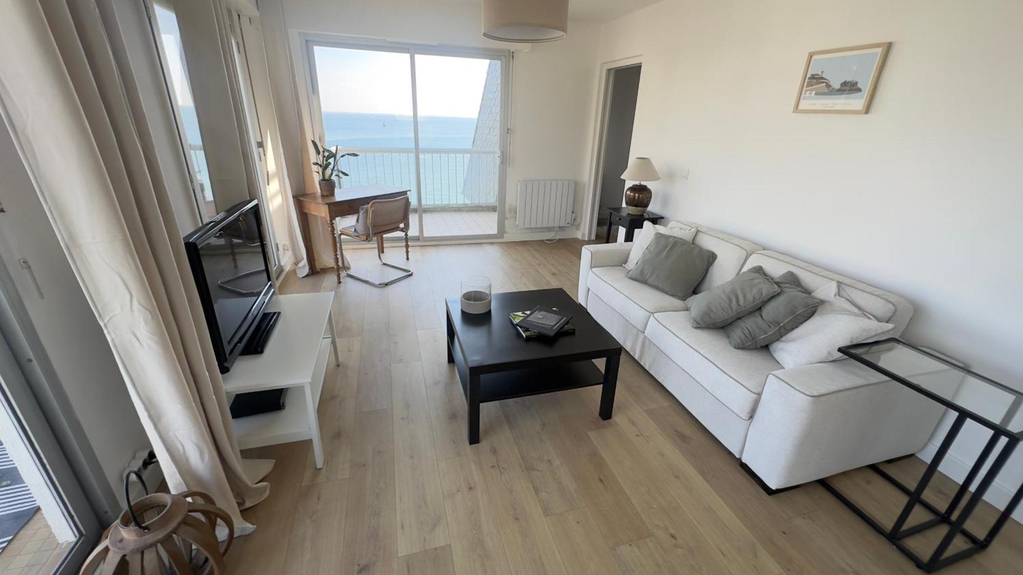 Appartement Pied Dans L'Eau - La Comtesse Saint-Quay-Portrieux Eksteriør bilde